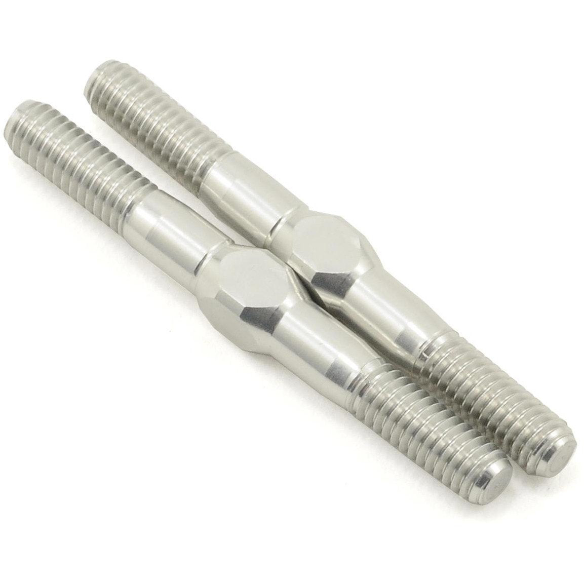 ST Racing Concepts 4x40mm Aluminum "Pro-Lite" Turnbuckle Set (Silver) (2)