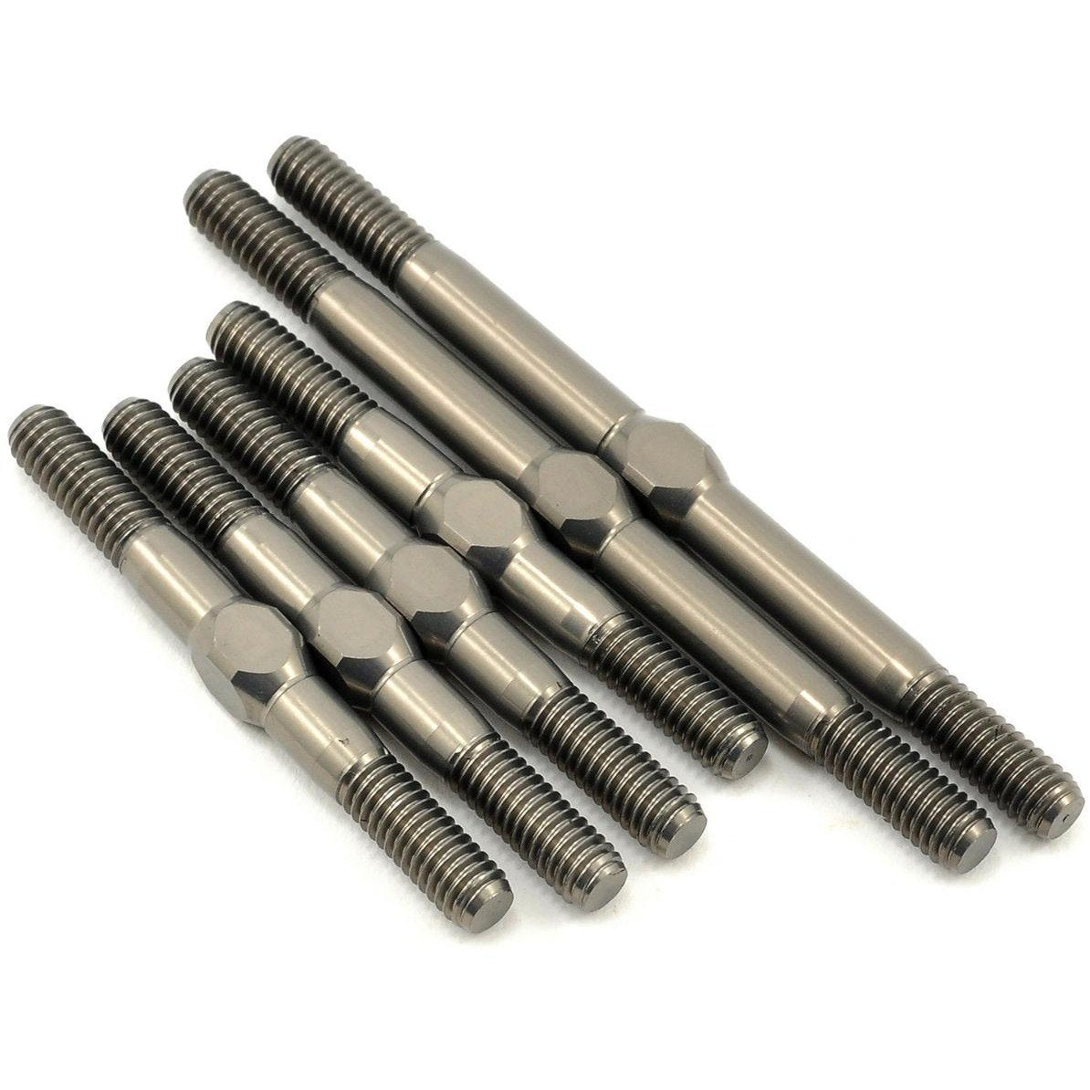 ST Racing Concepts Aluminum "Pro-Lite" Turnbuckle Kit (Gun Metal) (6) (Slash)