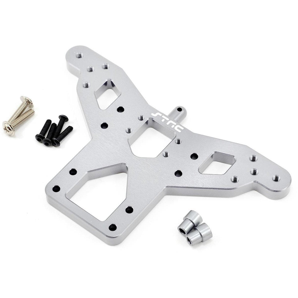 ST Racing Concepts 6.5mm Aluminum HD Rear Shock Tower (Silver)