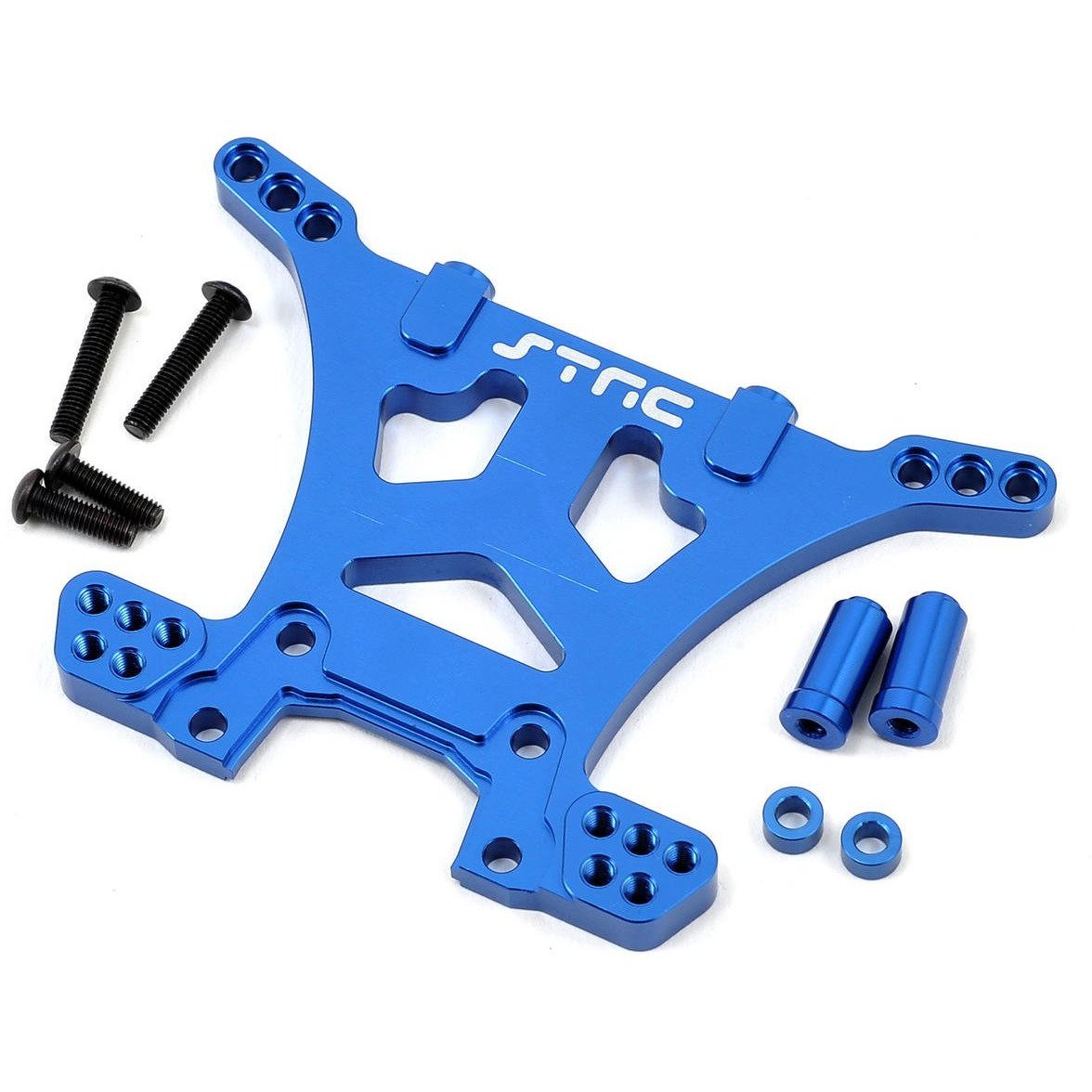 ST Racing Concepts Aluminum HD Rear Shock Tower (Blue) (Slash 4x4)