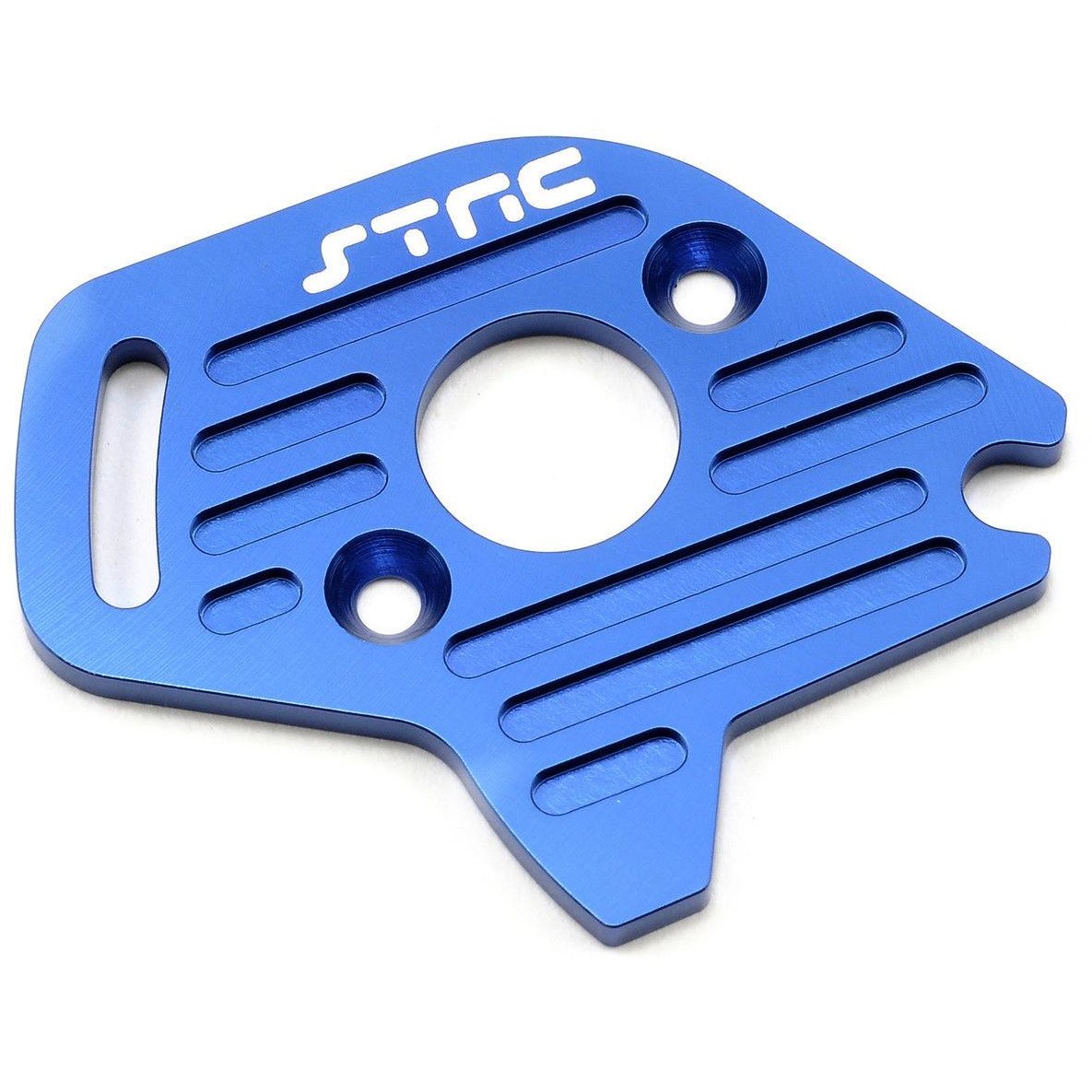ST Racing Concepts Aluminum Heatsink Motor Plate (Blue) (Slash 4x4)