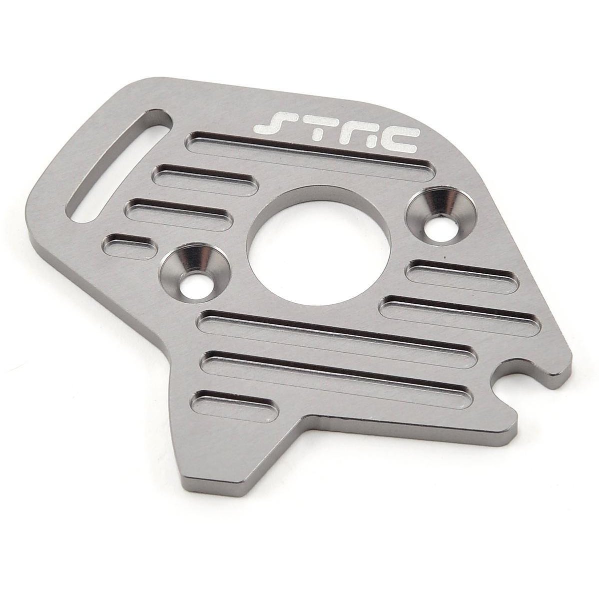 ST Racing Concepts Aluminum Heatsink Motor Plate (Gun Metal) (Slash 4x4)