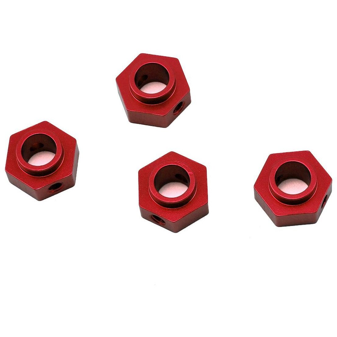ST Racing Concepts Traxxas TRX-4 Aluminum Wheel Hex Adapters (4) (Red)