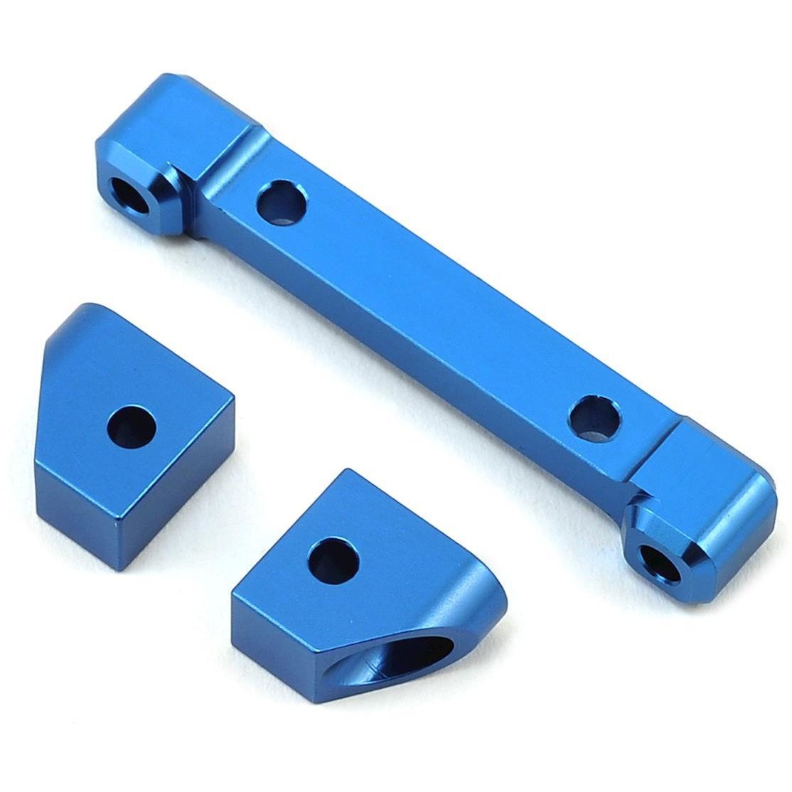 ST Racing Concepts Traxxas 4Tec 2.0 Aluminum Rear Hinge Pin Blocks (Blue)