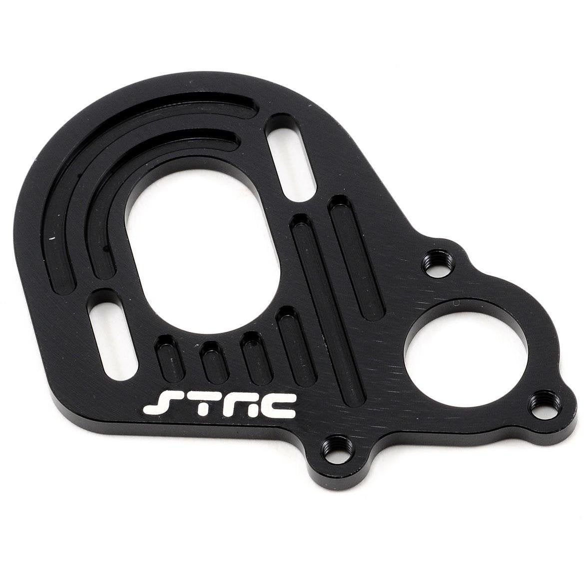 ST Racing Concepts Aluminum Motor Plate (Black)