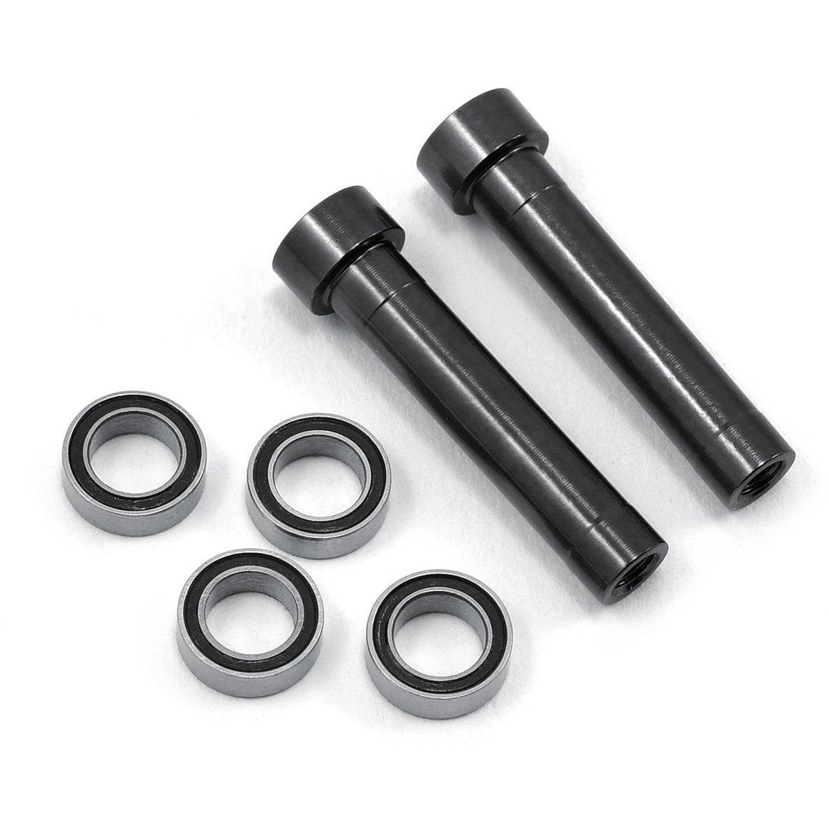 ST Racing Concepts Aluminum Steering Posts w/Bearings (Black)