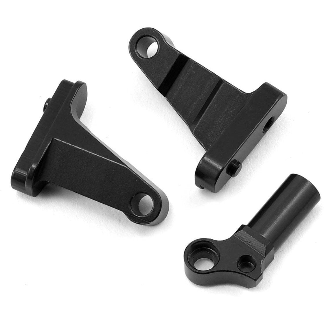 ST Racing Concepts SCX10 II Aluminum Transmission Mounting Blocks (Black)