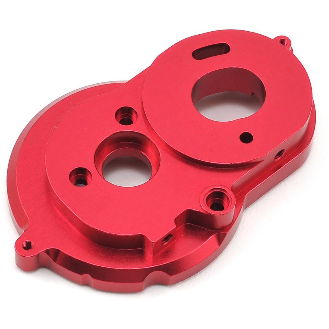 ST Racing Concepts SCX10 II Aluminum One Piece Motor Mount (Red)