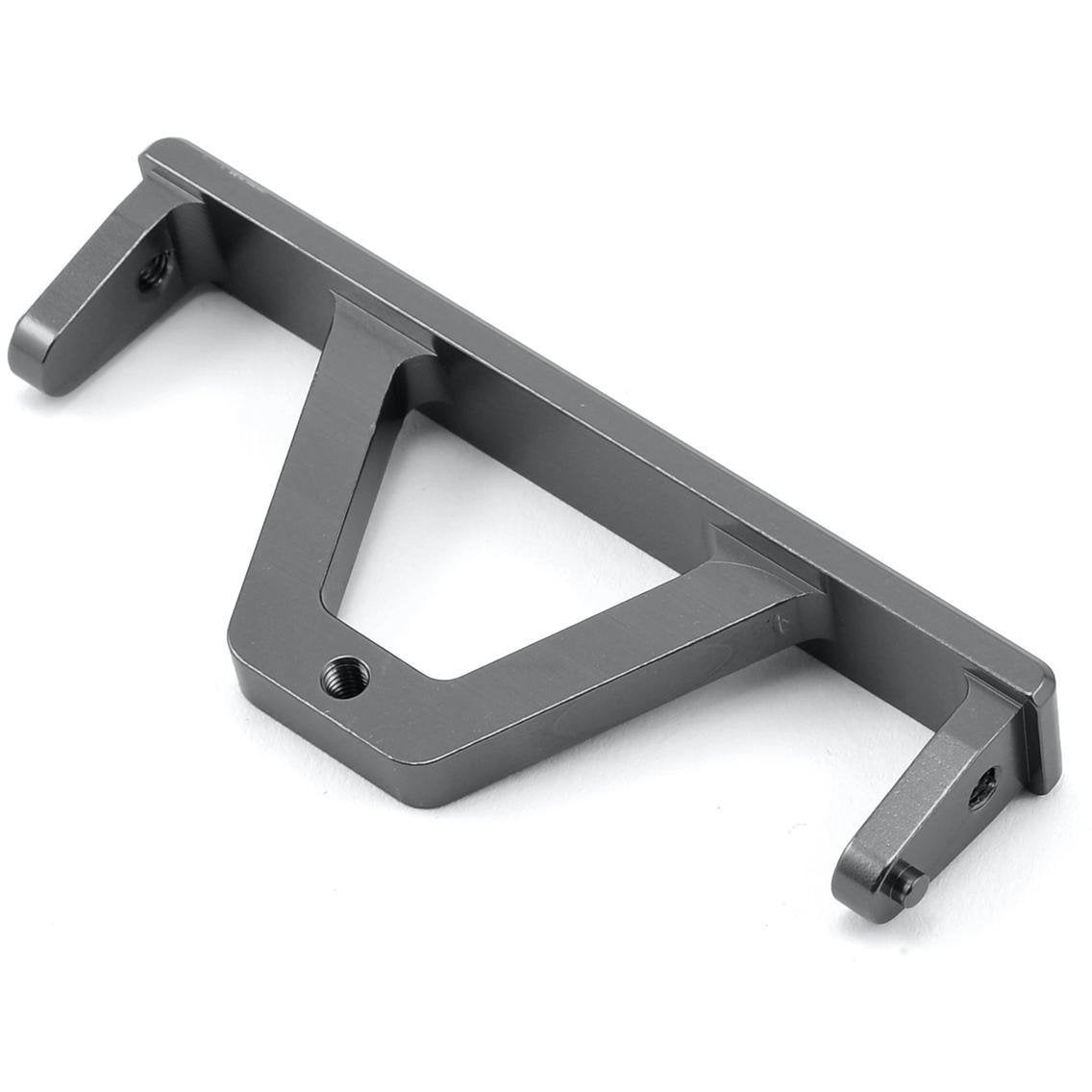 ST Racing Concepts SCX10 Aluminum Rear Chassis Rail Brace (Gun Metal)