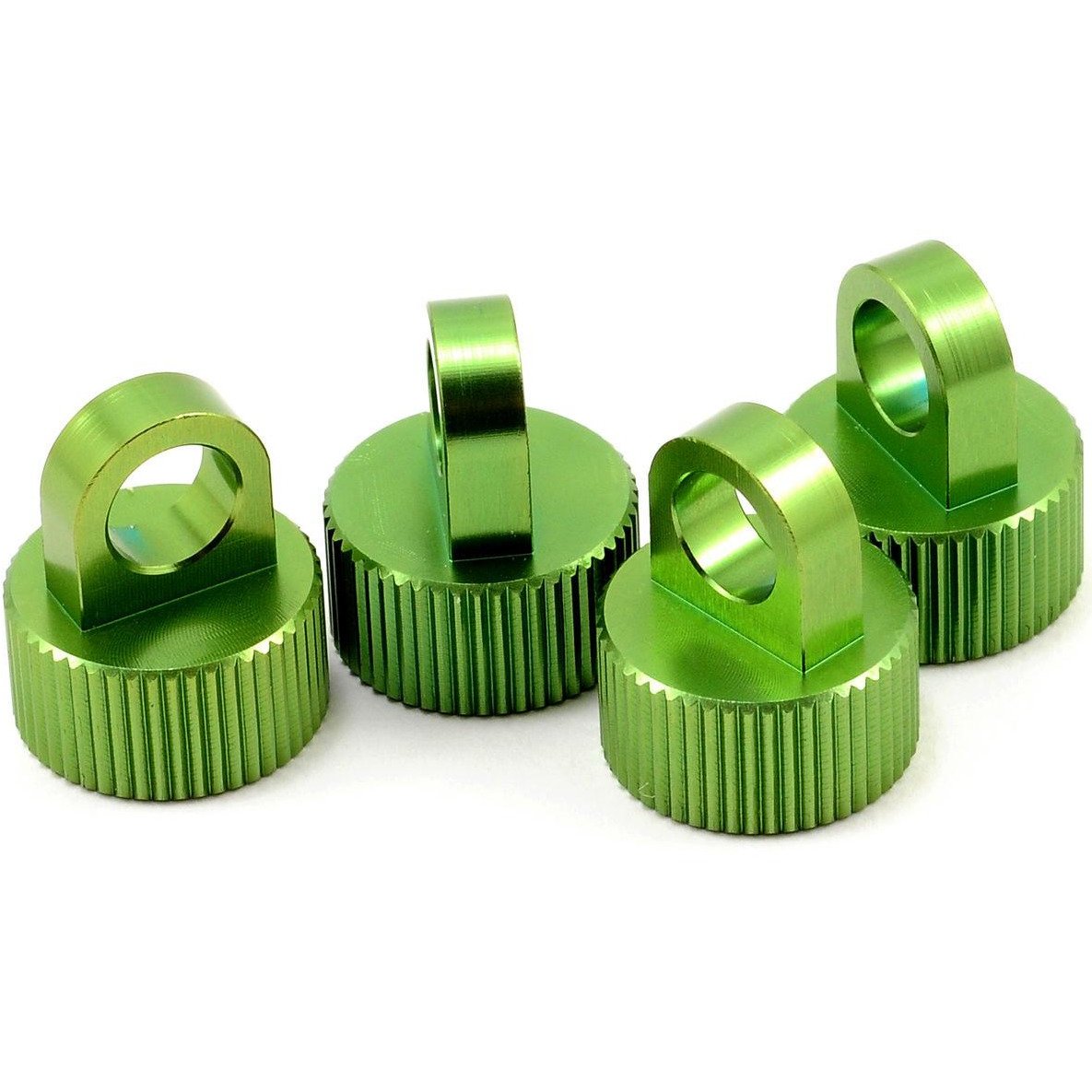ST Racing Concepts Aluminum Shock Cap Set (Green) (4)