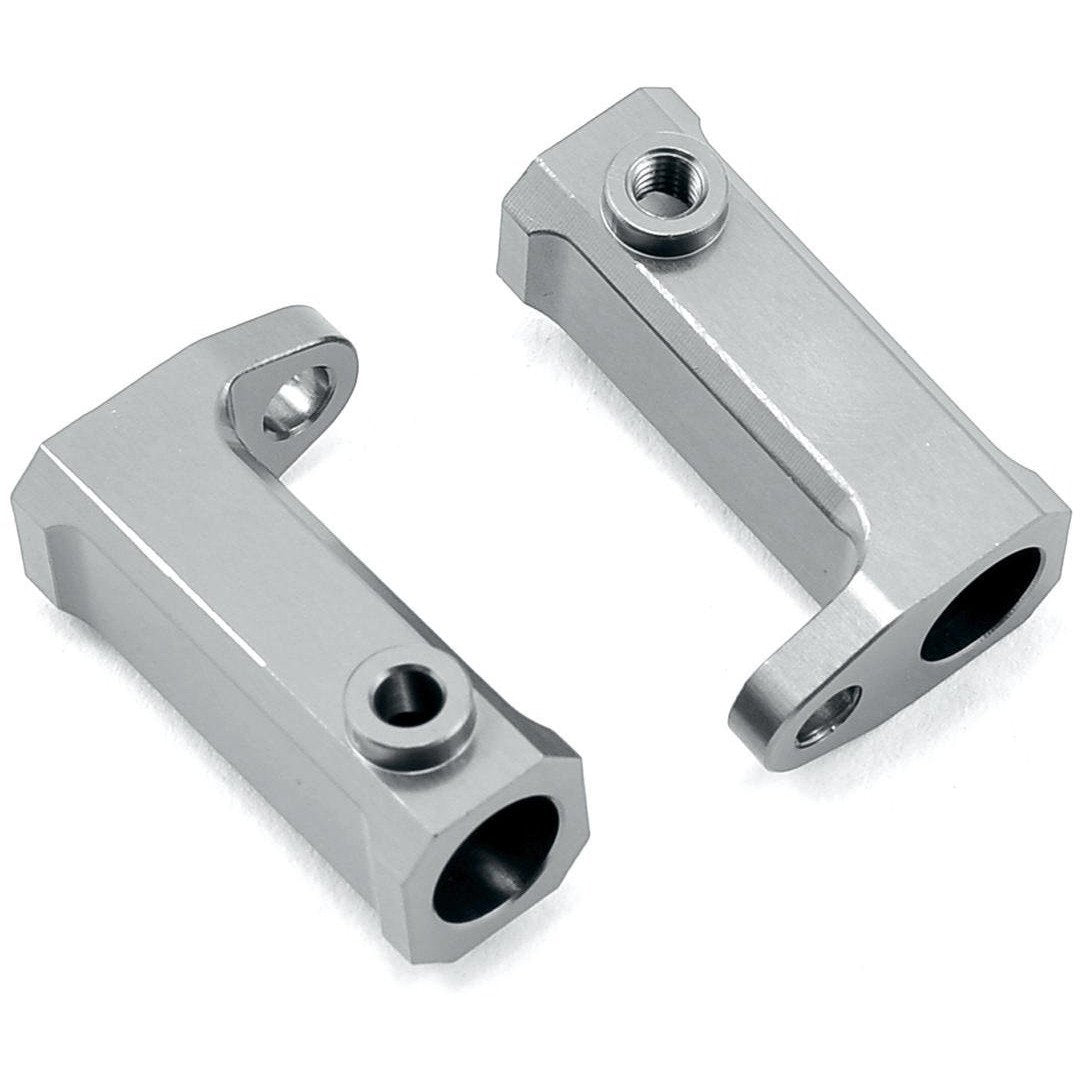 ST Racing Concepts SCX10 Aluminum Side Rail Mount Brackets (2) (Silver)
