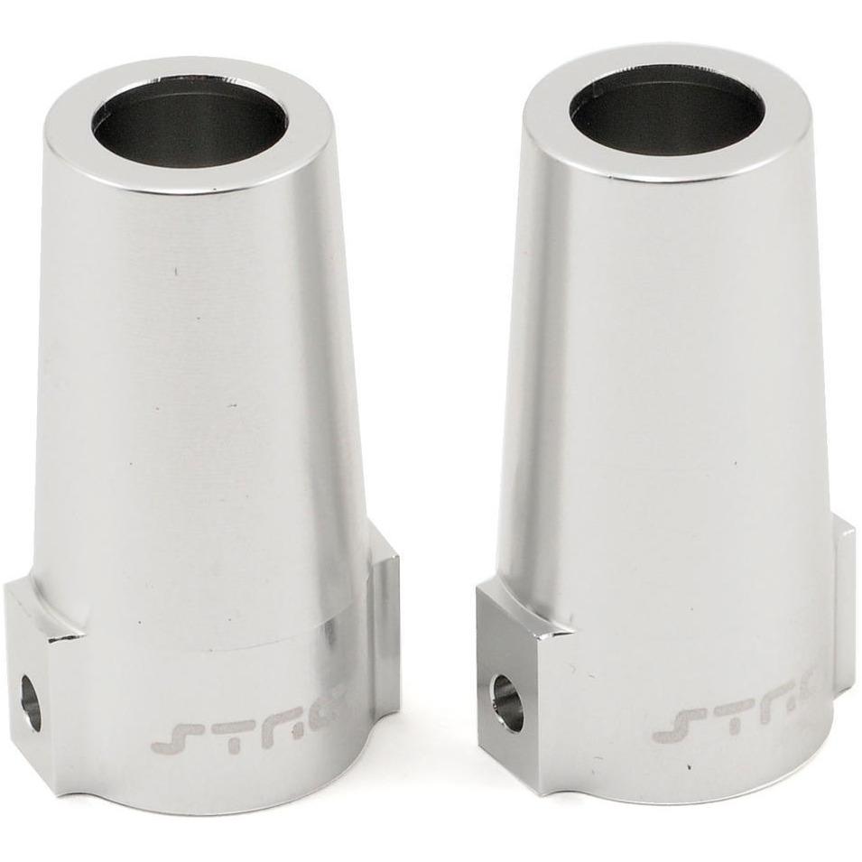 ST Racing Concepts Aluminum Rear Lock Out Set (Silver) (2)