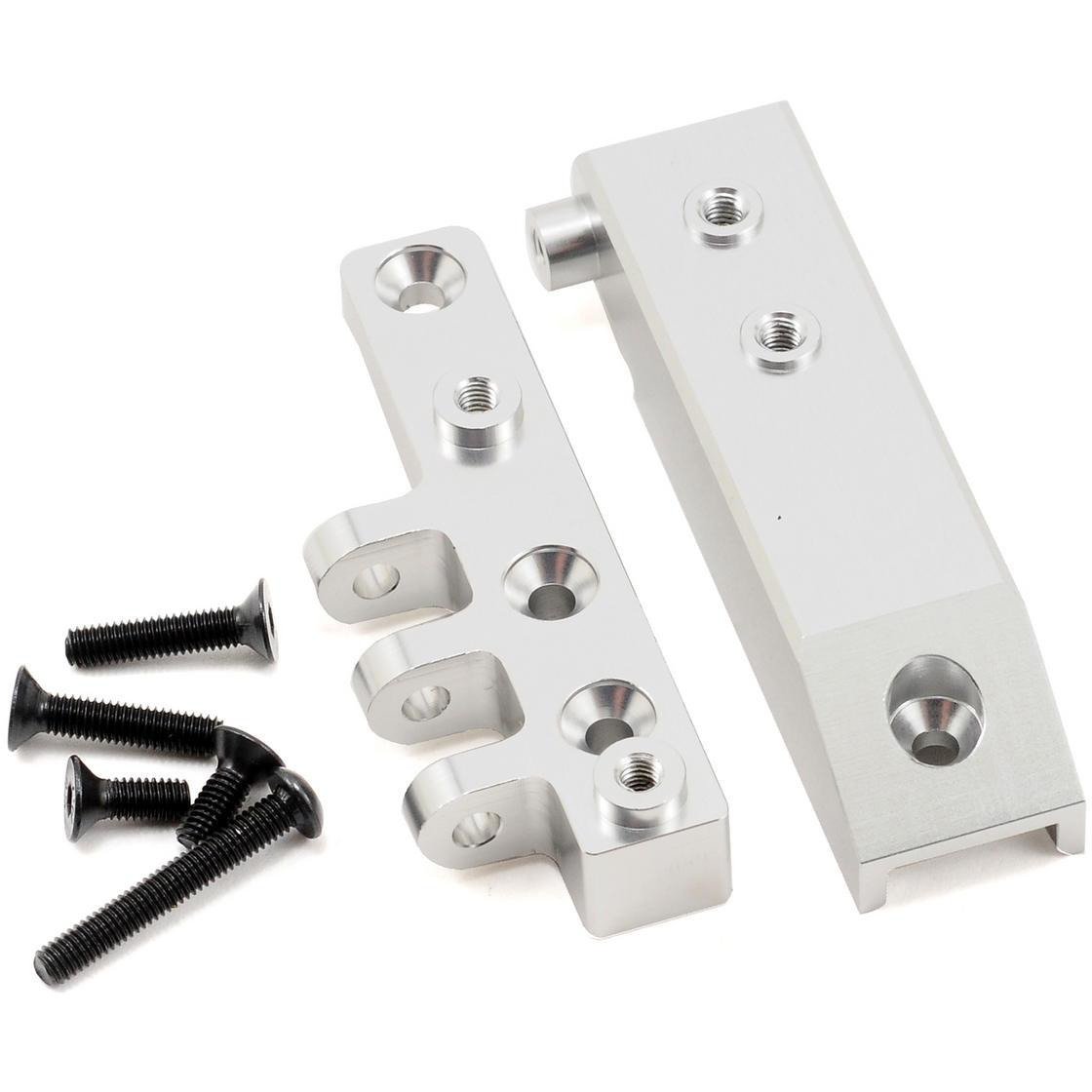 ST Racing Concepts Aluminum HD Front Servo Mount Block w/Upper Link Mount (Silver)