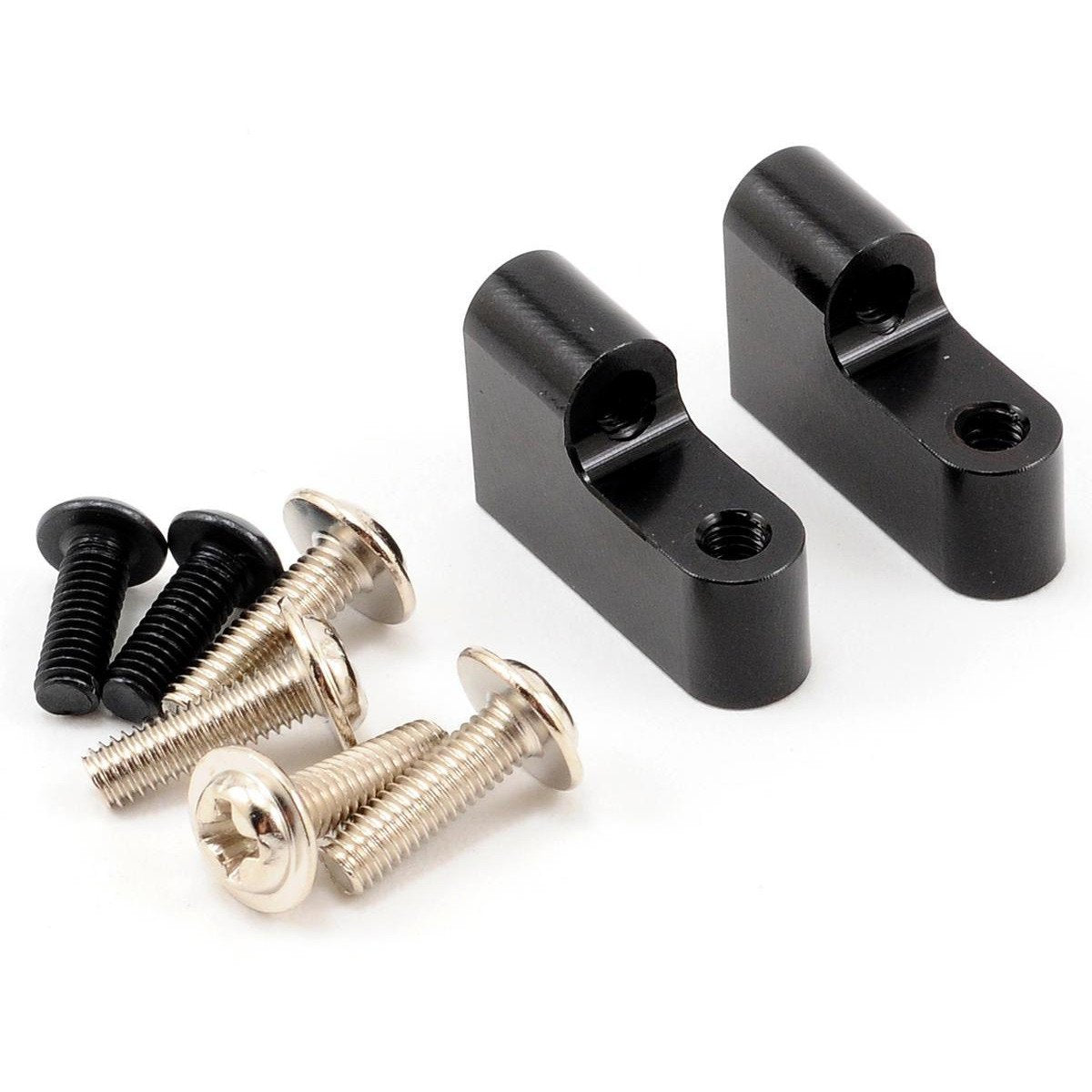 ST Racing Concepts Aluminum Servo Mount Set (Black) (2)