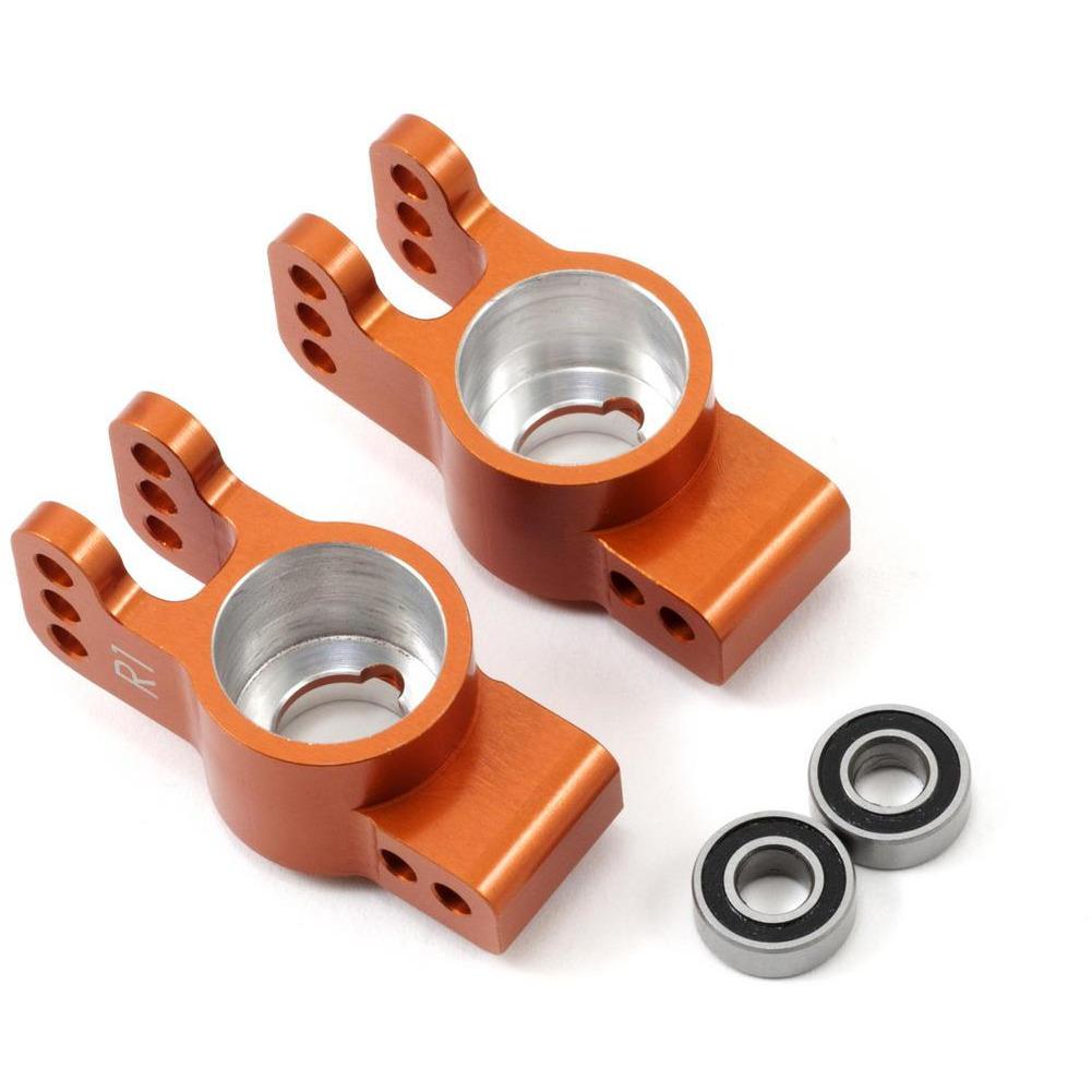 ST Racing Concepts 1° Rear Hub Carrier Set w/5x11mm Outer Bearings (Orange)