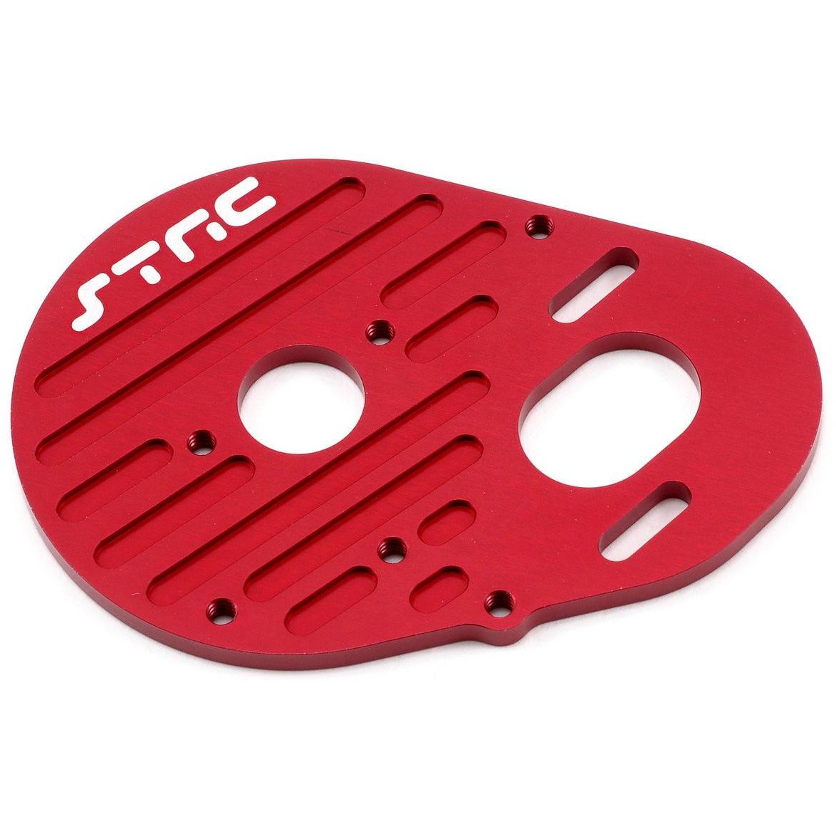 ST Racing Concepts Aluminum Heatsink Finned Motor Plate (Red)