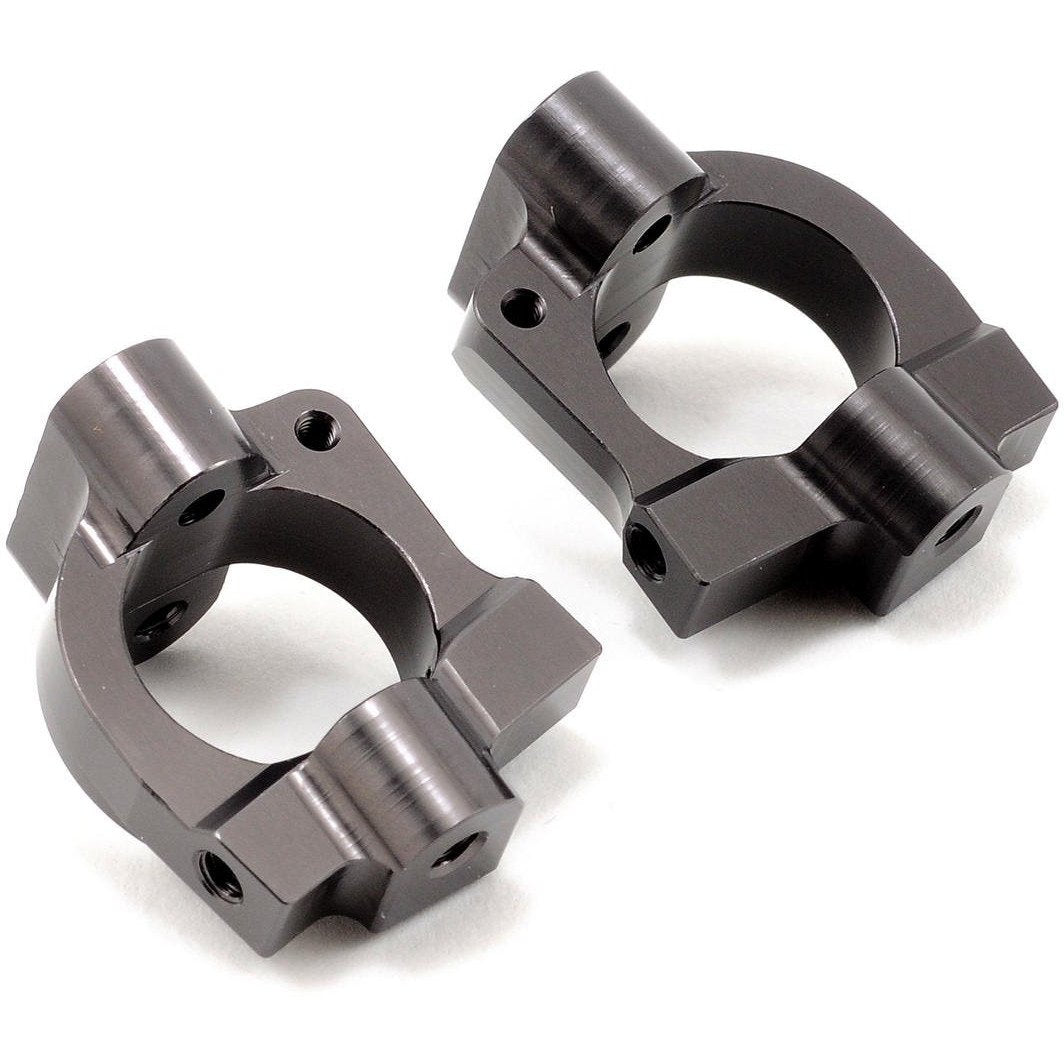 ST Racing Concepts Aluminum HD Caster Block Set (Gun Metal) (2)