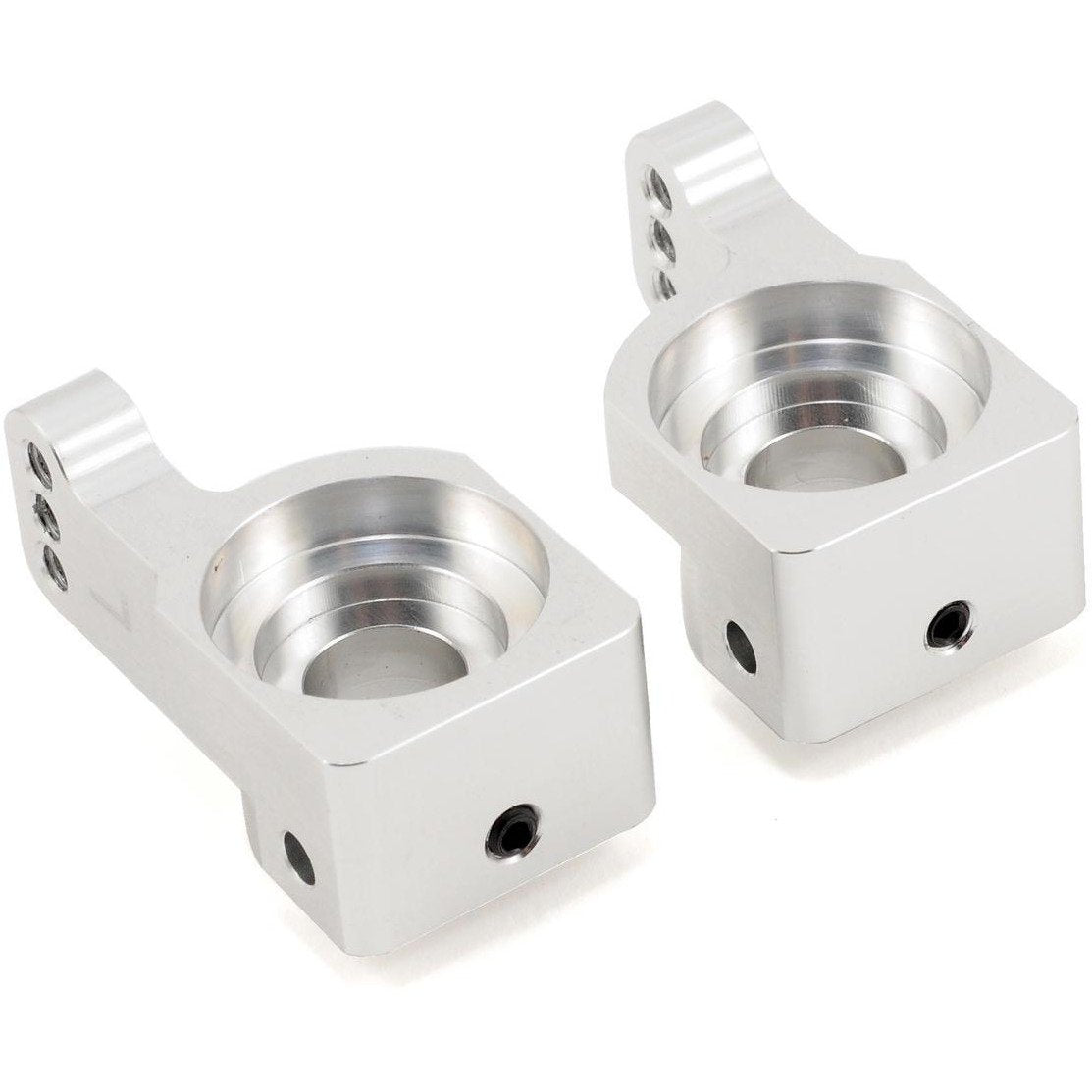 ST Racing Concepts Aluminum Rear Hub Carrier Set (Silver) (2)