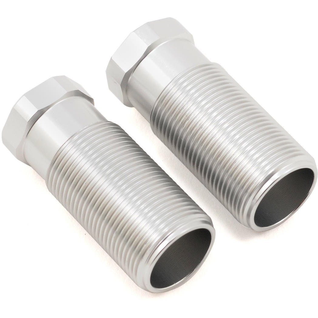 ST Racing Concepts Aluminum Front Shock Body Set (Silver) (2)