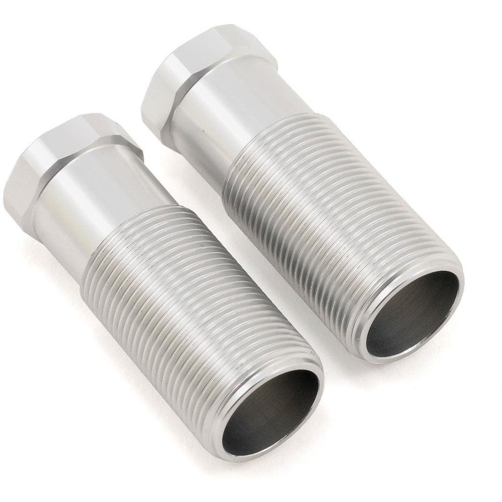 ST Racing Concepts Aluminum Rear Shock Body Set (Silver) (2)