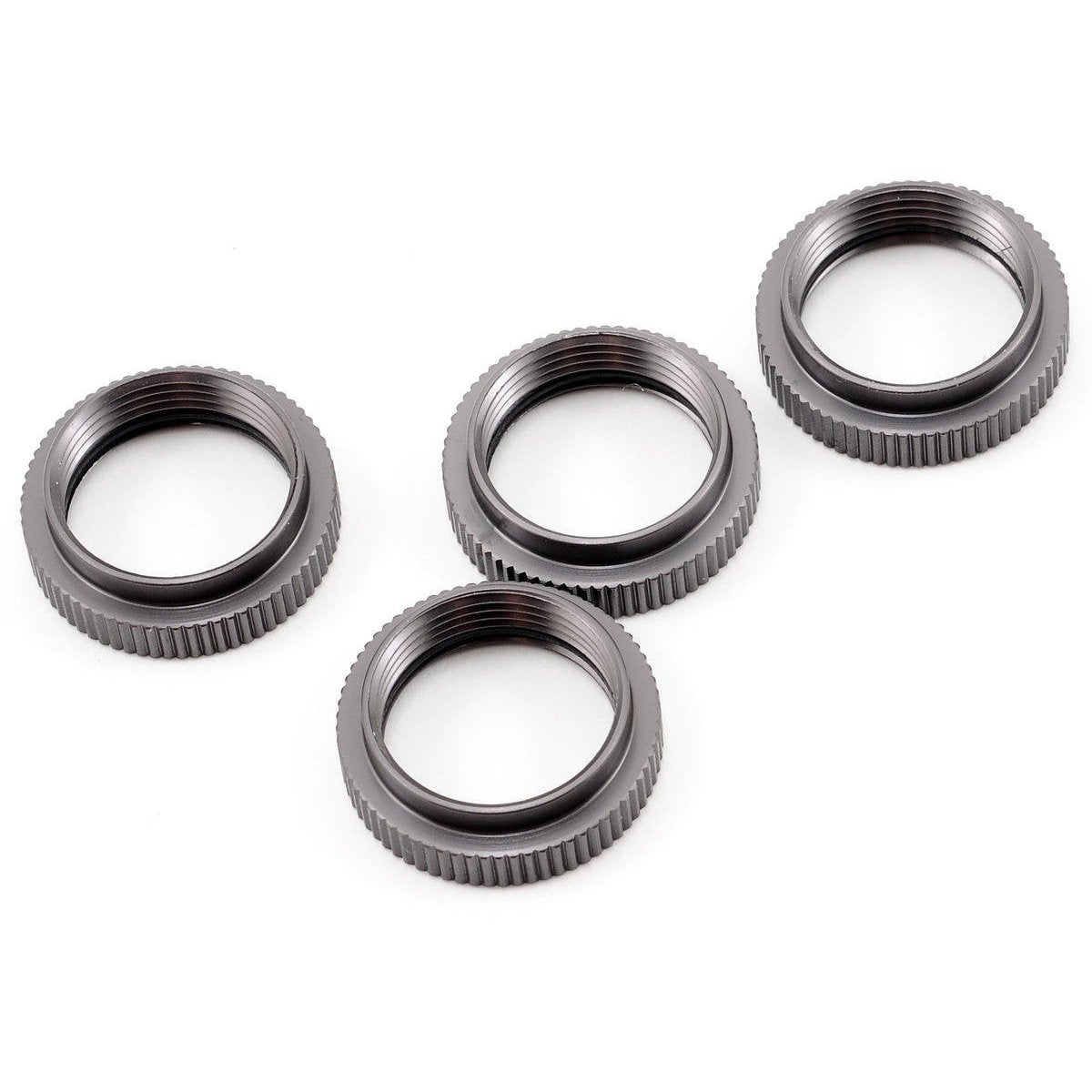 ST Racing Concepts Aluminum Spring Collar Set (Gun Metal) (4)