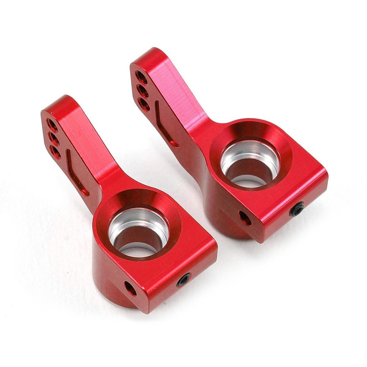 ST Racing Concepts Aluminum Rear Hub Carriers (Red)