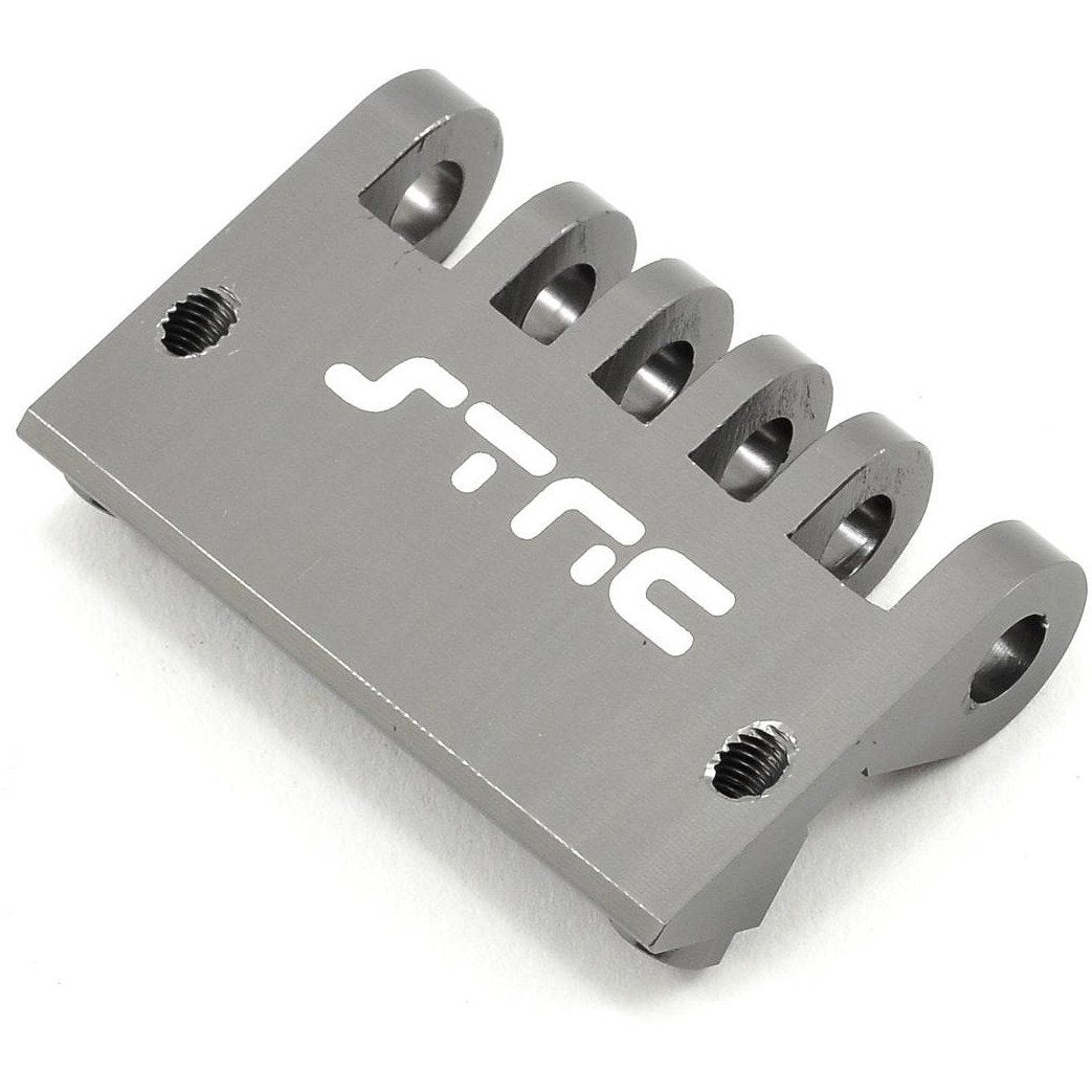 ST Racing Concepts Aluminum HD Rear Bumper/Skid Plate (Gun Metal)
