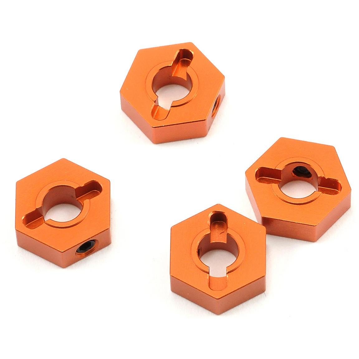 ST Racing Concepts Aluminum Hex Adapter Set (Orange) (4)