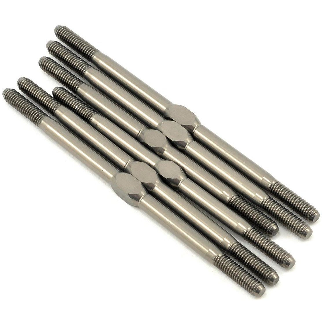ST Racing Concepts Aluminum "Pro-Lite" Turnbuckle Kit (Gun Metal) (6) (Blitz)