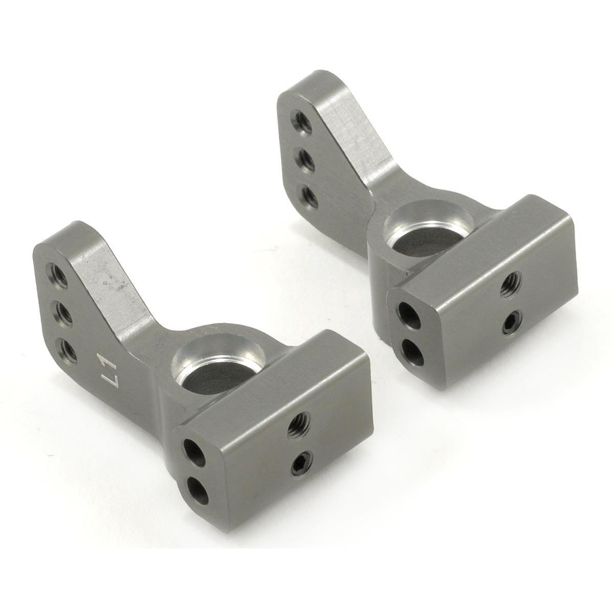 ST Racing Concepts Aluminum VLA 1° Rear Hub Carrier Set (Gun Metal) (2)