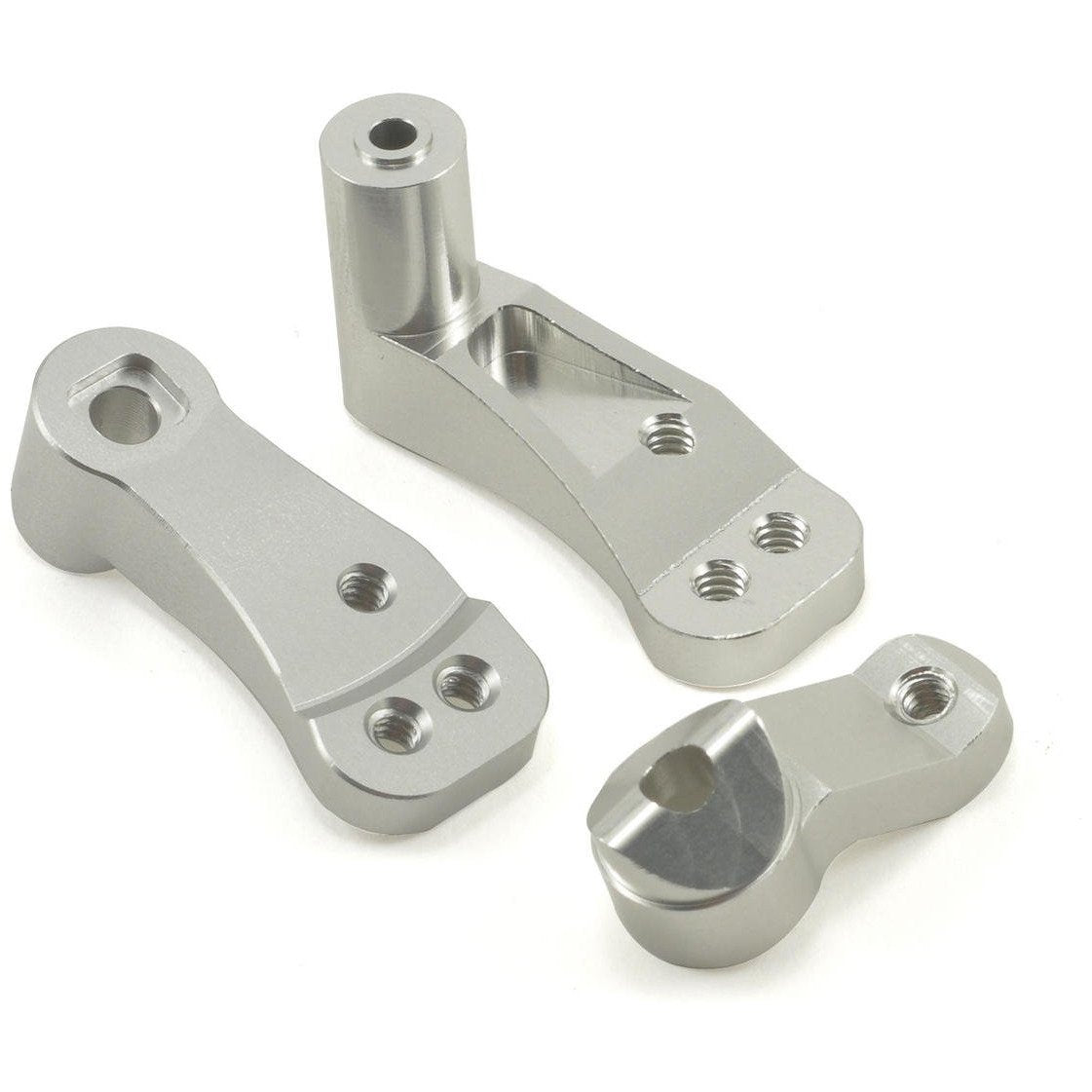 ST Racing Concepts Aluminum Steering Bellcrank Set (Silver)