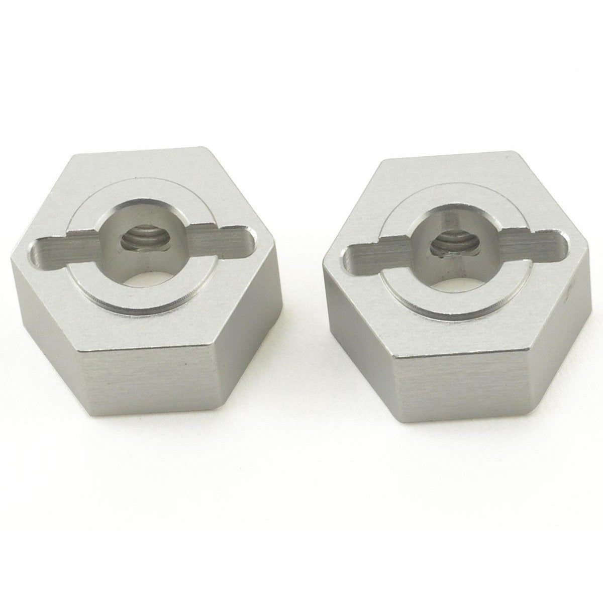 ST Racing Concepts Aluminum Rear Hex Adapters (Silver) (2)