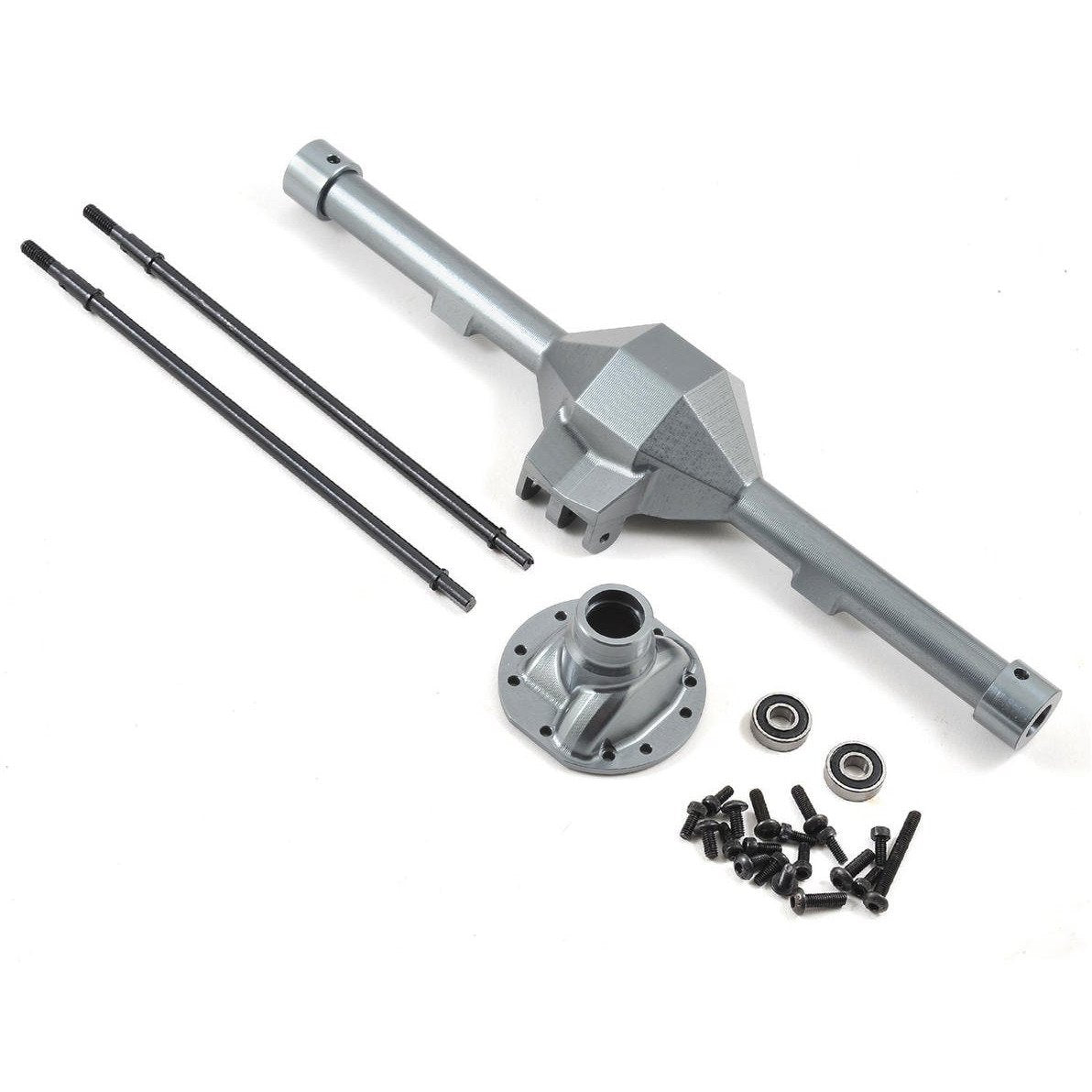 SSD RC Wraith Diamond Centered Rear Axle (Grey)