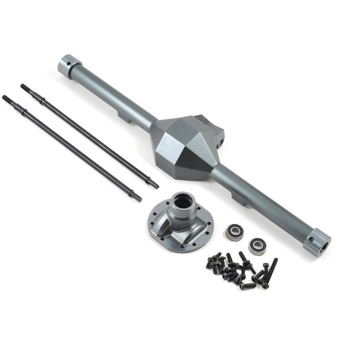 SSD RC Yeti Wide Diamond Centered Rear Axle (Grey)
