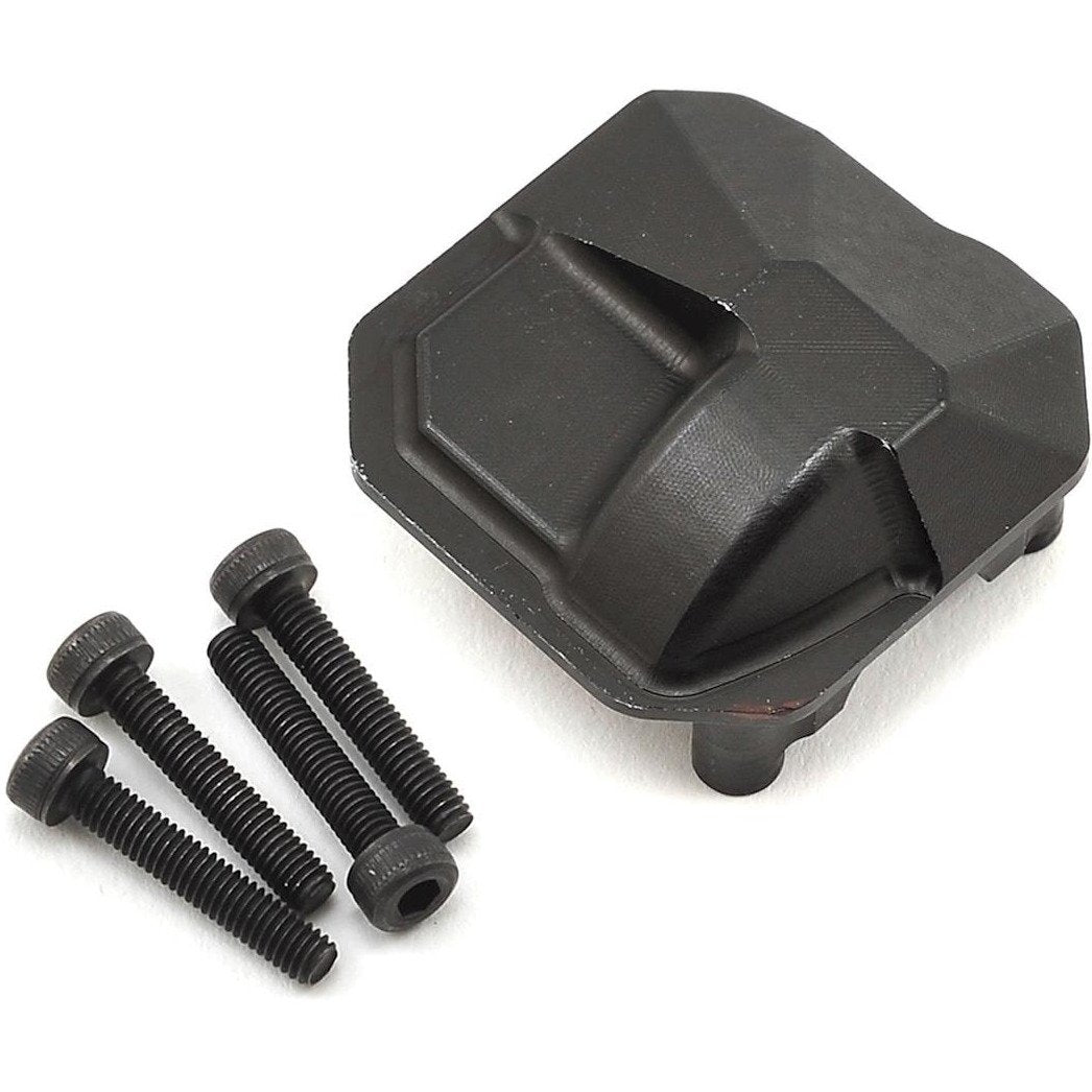 SSD RC Aluminum SCX10 II AR44 HD Differential Cover (Black)