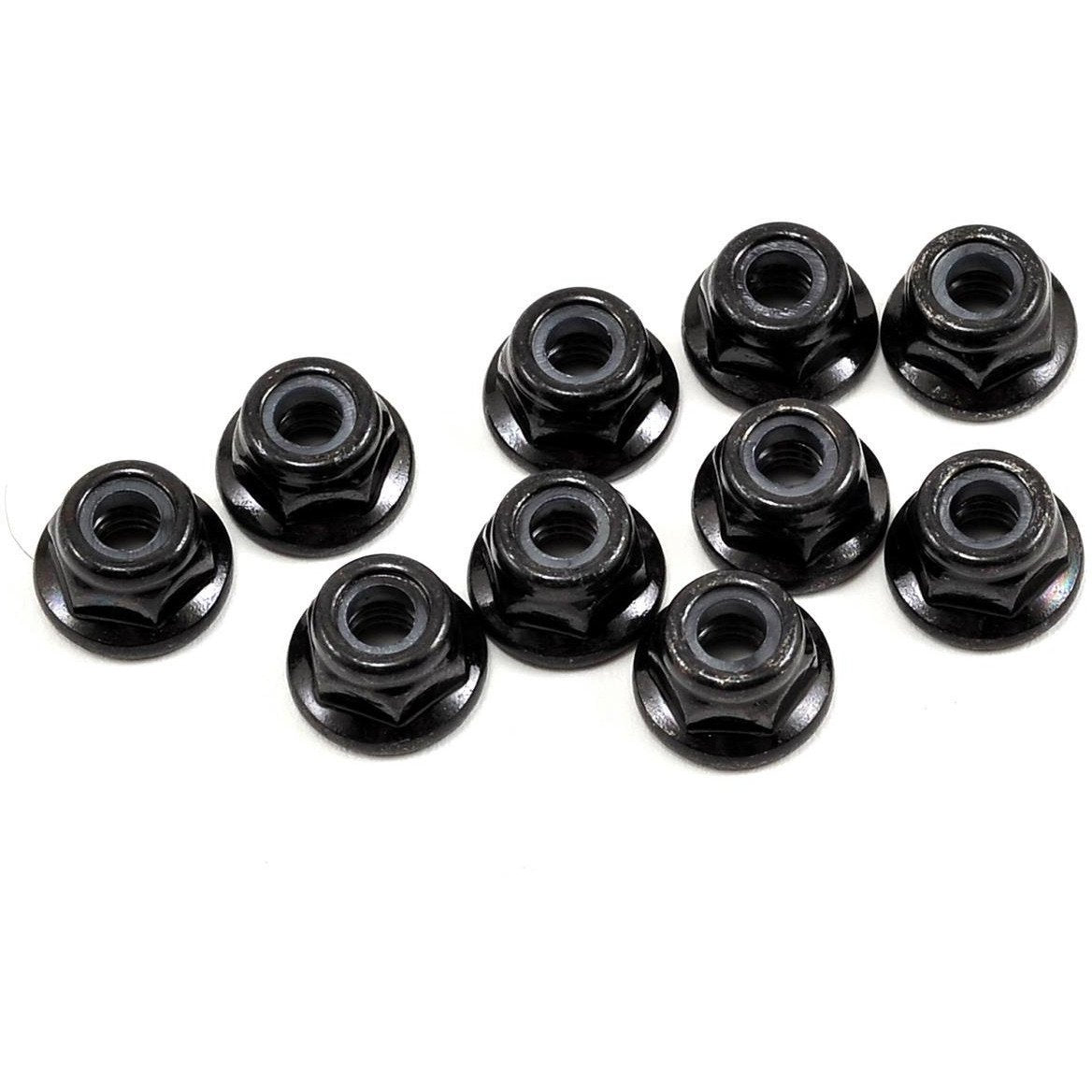SWorkz 4mm Serrated Flanged Lock Nut (10)