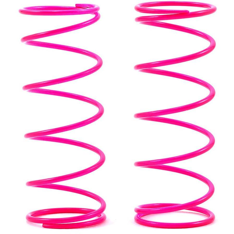 SWorkz S104 Front Shock Spring (Pink - Soft) (2) (L44mm/1.1mmxP10)