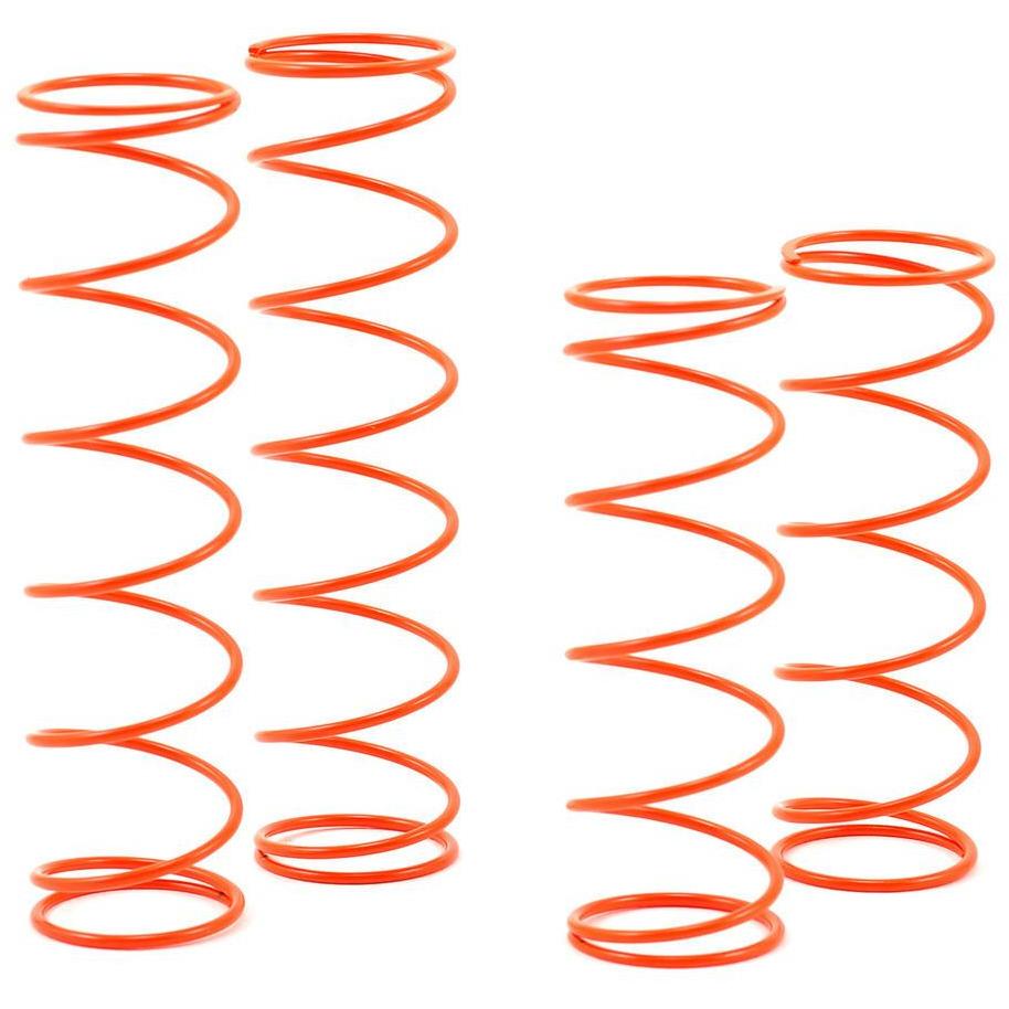 SWorkz 1.4mm Long Pitch Shock Spring Set (Orange) (P16)