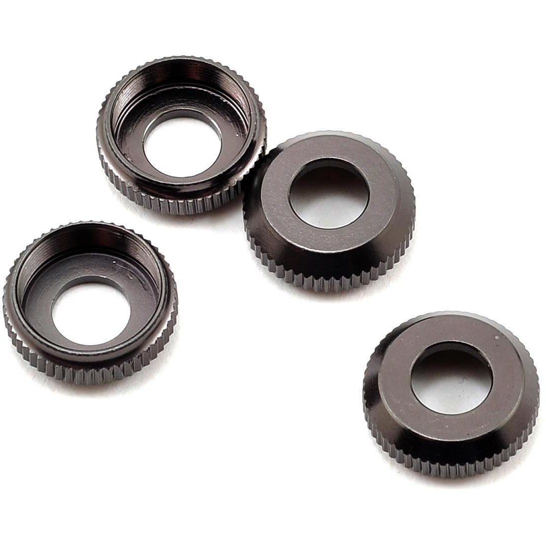 SWorkz S350 EVO Shock Seal Cap Set (Gun Metal) (4)