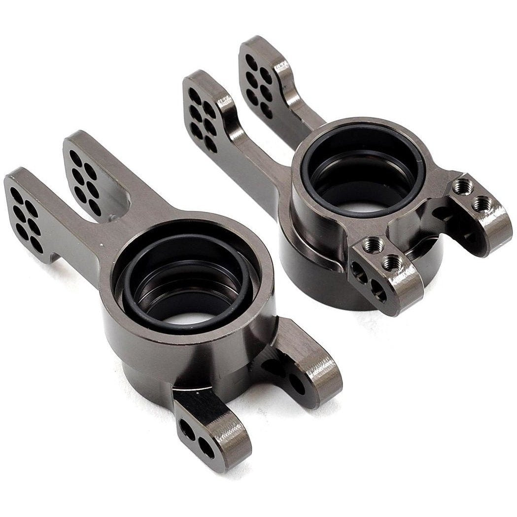 SWorkz S350 Series Aluminum Rear Hub Set (Gunmetal)