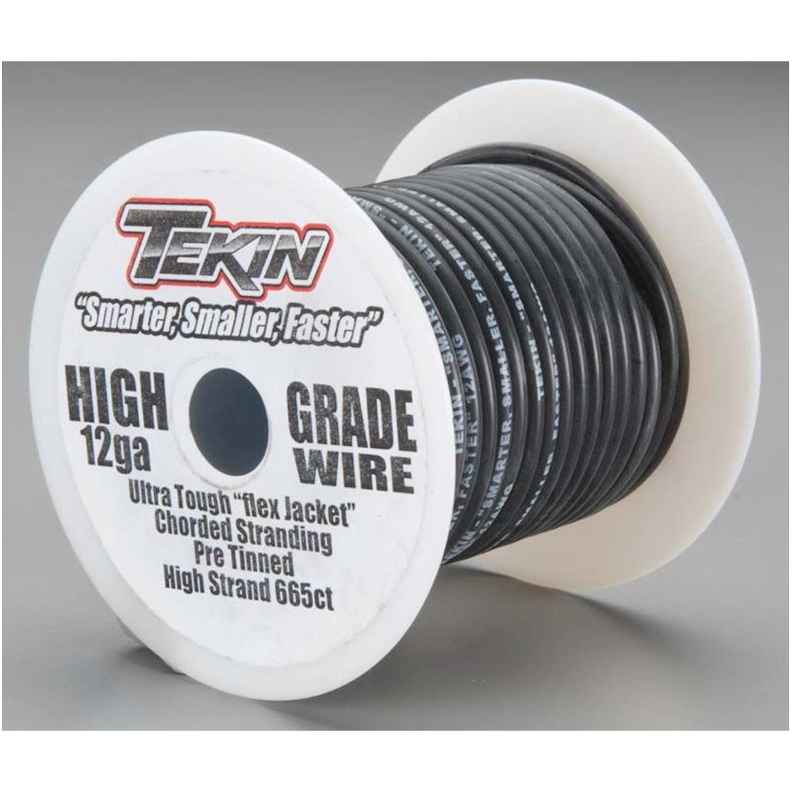 Tekin 12awg Bulk 50' Black