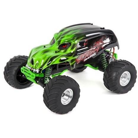 Traxxas "Skully" 1/10 RTR Monster Truck
w/XL-5 ESC, TQ 2.4GHz Radio, iD Battery & DC Charger