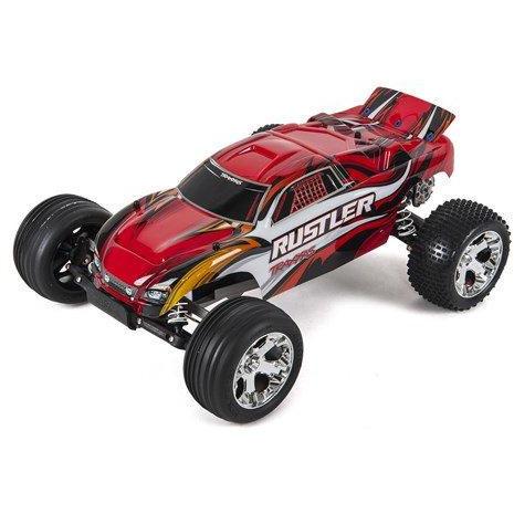 Traxxas Rustler 1/10 RTR Stadium Truck (Red)
w/XL-5 ESC, TQ 2.4GHz Radio, Battery & Charger