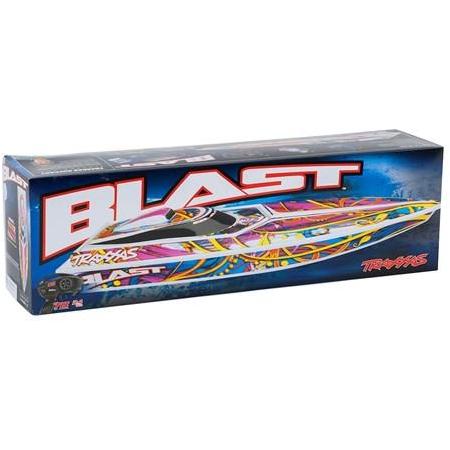 Traxxas Blast 24" High Performance RTR Race Boat
w/TQ 2.4GHz Radio, Battery & AC Charger