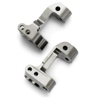 5536X Caster Blocks, 25-Degree, Titanium-Anodized 6061-T6 Aluminum (Left & Right)