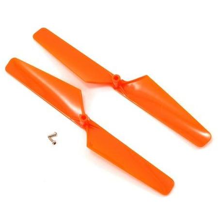6630 Rotor Blade Set Orange X Mm Orange-(2