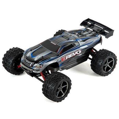 Traxxas E-Revo 1/16 4WD Brushed RTR Truck (Silver)
w/2.4GHz Radio, Titan 550 & Battery