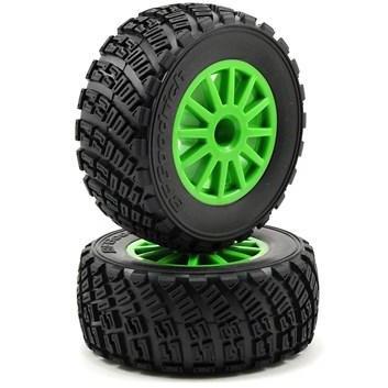 7473X Tires & Wheels Assembled Glued Green Wheels Bfgoodrich゠Rally Gravel Pattern Tires Foam Inserts Tsm Assembled,-Glued-(Green-Wheels,-Bfgoodrich�-Rally,-Gravel-Pattern-Tires,-Foam-Inserts)-(2