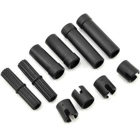 8250 Half Shafts Center Internal Splined Front & Internal Splined Rear External Splined Pin Retainer Plastic Parts (Internal-Splined,-Front-(2