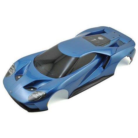 8311A Body, Ford GT®, blue (painted, decals applied) (tail lights, exhaust tips, & mounting hardware (part #8314) sold separately)